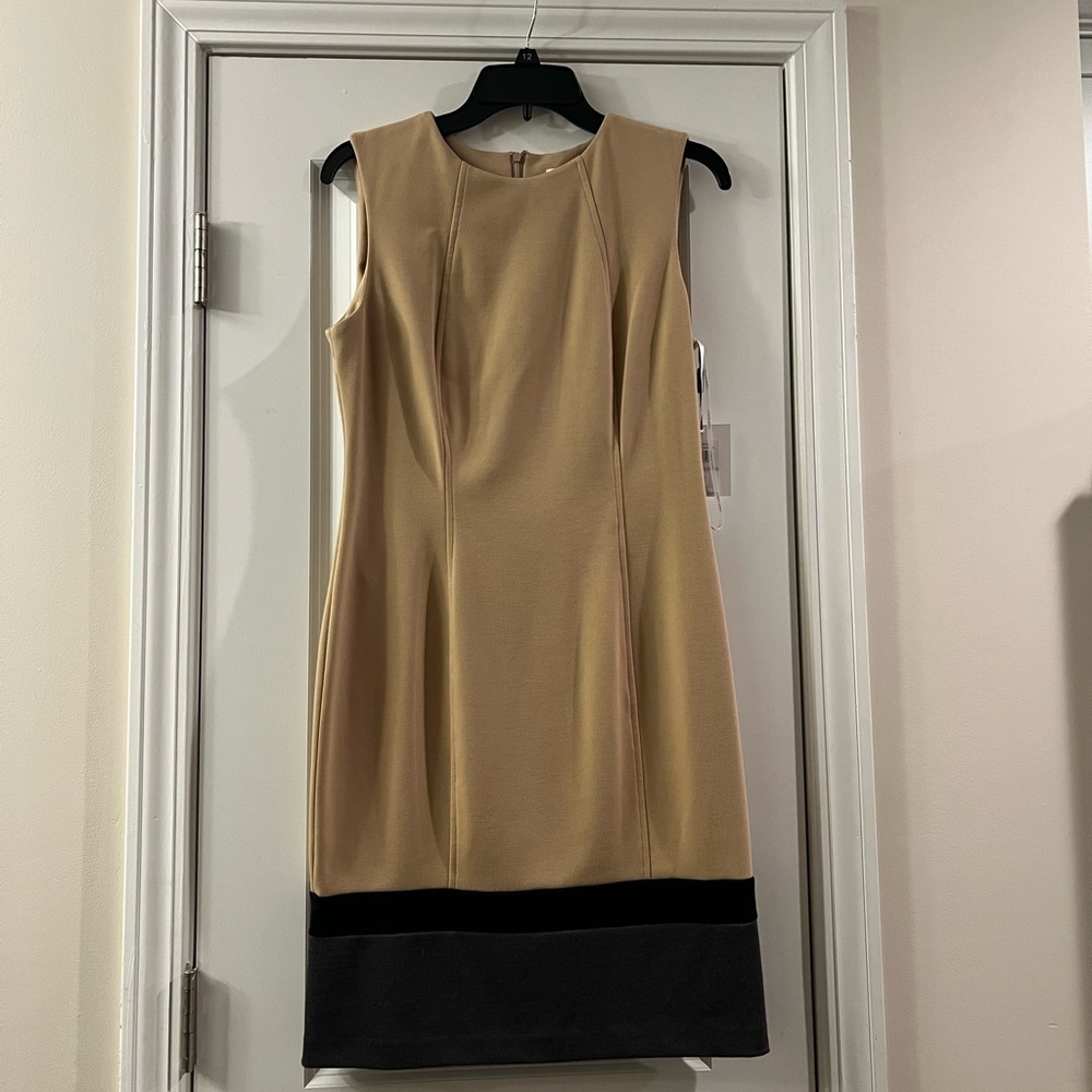 Size 6 Calvin Klein Colorblock Dress